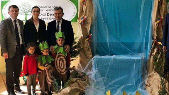 Demirci İlk-Orta Okulunda Orman Haftası Kutlandı