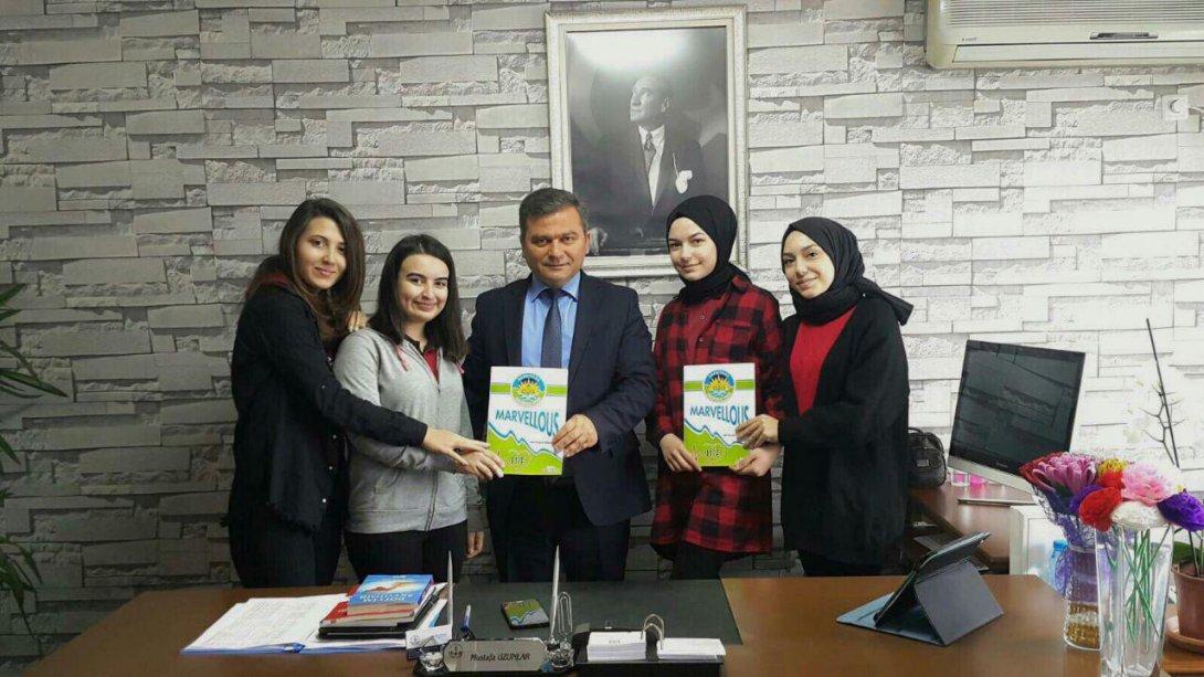 Karşıyaka Anadolu Lisesi Öğrencilerimizin İlçe Milli Eğitim Müdürümüz Mustafa UZUNLAR İle Röpörtajı