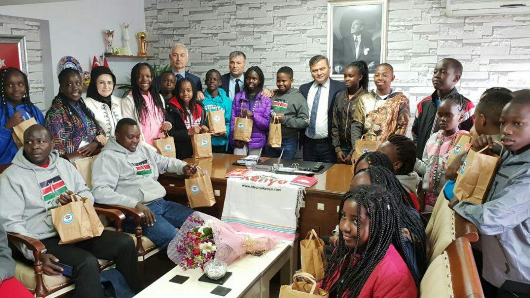 Canik İlçe Milli Eğitim Müdürlüğü Olarak Kenyalı Misafirlerimizi Ağırladık