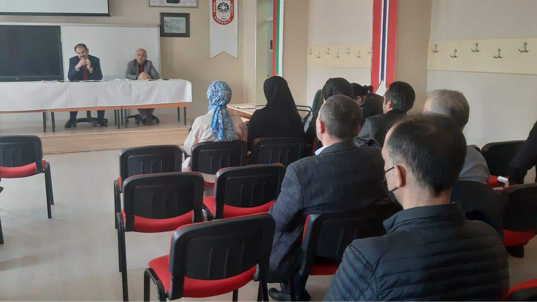 Canik ArGe Ekibi Her Okul Özeldir Projesi İstişare Toplantısı Gerçekleştirildi...