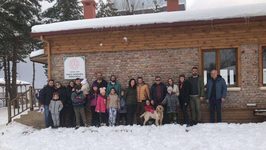 Canik Namiye Mümin Erol Doğa ve Fen Okulumuzda Veli Katılımlı Samsun Pidesi Atölyesi Gerçekleştirildi...